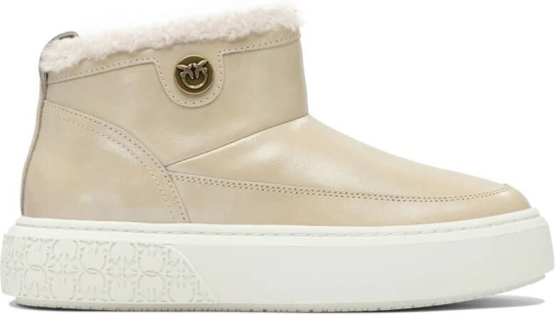 Pinko Boots Yoko 22 Ankle Boots in beige