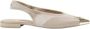 Pinko Leren Dames Sandalen Lente Zomer Collectie Beige Dames - Thumbnail 14