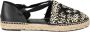 Pinko Elegante Espadrilles Angelica Black Dames - Thumbnail 1