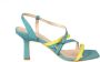 Pinko Elegante Hak Sandalen Green Dames - Thumbnail 1