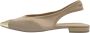 Pinko Leren Dames Sandalen Lente Zomer Collectie Beige Dames - Thumbnail 8
