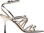 Pinko Gouden Stiletto Sandalen - Thumbnail 1
