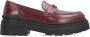 Pinko Leren loafers met ronde neus - Thumbnail 1