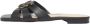 Pinko Zwarte Leren Sandalen Collectie Lente Zomer Black Dames - Thumbnail 6