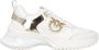 Pinko Leren Sneaker met Polyurethaan Ss0027P025Z1B White Dames - Thumbnail 13