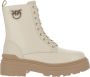 Pinko Leren Veterschoenen - Thumbnail 1