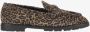 Pinko Loafers van ponyhuid met dierenprint - Thumbnail 1