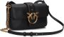 Pinko Mini Slouchy Leren Schoudertas met Love Birds Gesp - Thumbnail 3