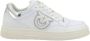 Pinko Stijlvolle Veterschoenen met Paneeldesign White Dames - Thumbnail 1