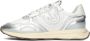 PINKO Lage Sneakers Dames Zoe 01 Maat: 41 Materiaal: Leer Kleur: Zilver - Thumbnail 2