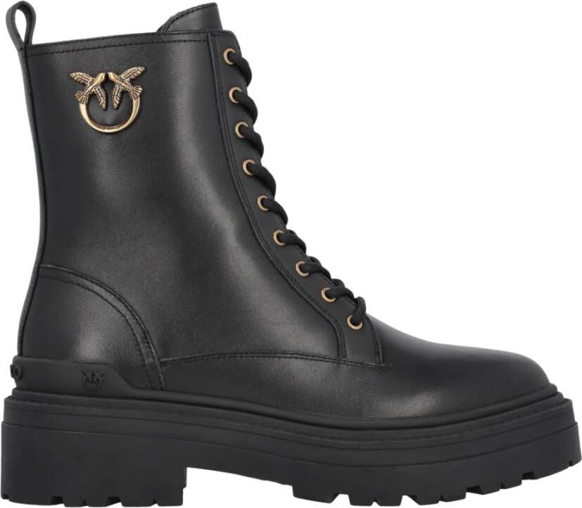 Pinko MIA 11 Enkellaarzen Black Dames