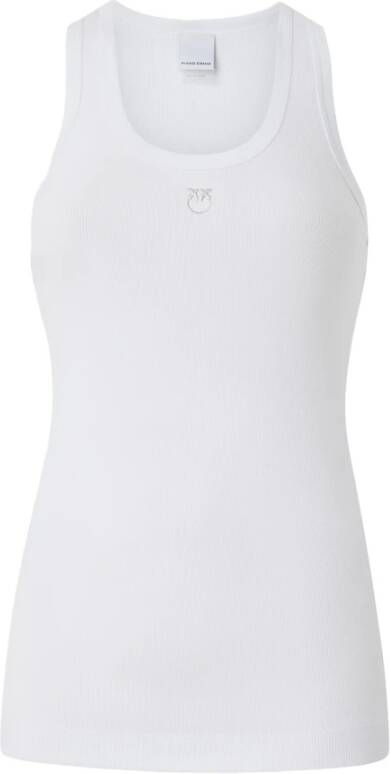 Pinko Mouwtjesloze Calculator Tanktop