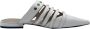 Pinko Slippers & Mules Pointed-Toe Sabot With Cut-Out Insert in wit - Thumbnail 7