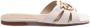Pinko Witte Leren Sandalen Lente Zomer Collectie White Dames - Thumbnail 20