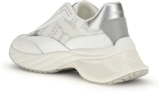 Pinko Ariel 19 Sneaker Calf Leather Patent Monogram Net - Foto 4