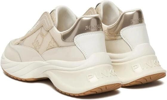 Pinko Ariel 19 Sneaker Calf Leather Patent Monogram Net - Foto 4