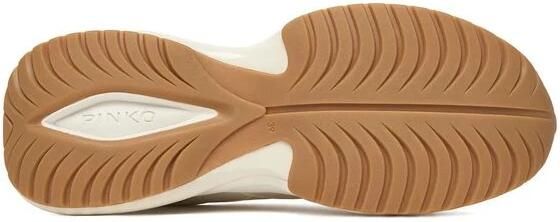 Pinko Ariel 19 Sneaker Calf Leather Patent Monogram Net - Foto 5