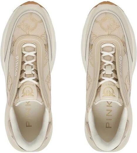 Pinko Ariel 19 Sneaker Calf Leather Patent Monogram Net - Foto 3