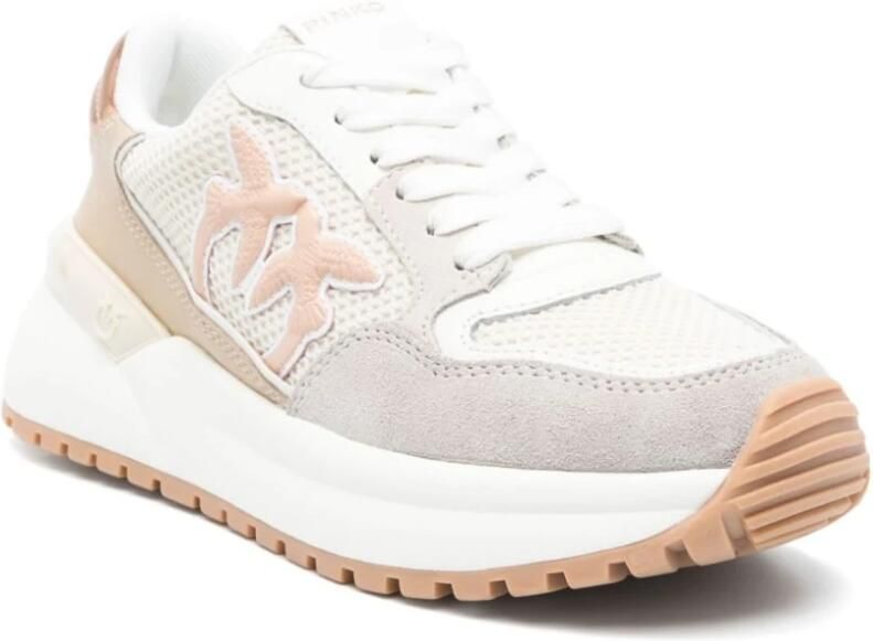 Pinko Beige GEM 07 Sneakers voor dames Beige Dames - Foto 2