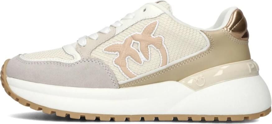 Pinko Beige GEM 07 Sneakers voor dames Beige Dames - Foto 3