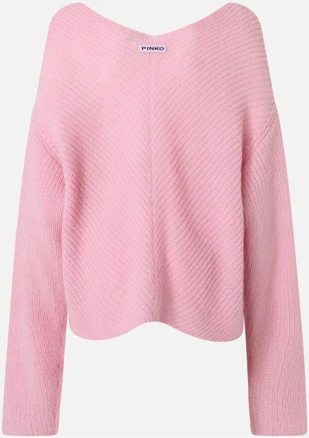 Pinko Boot-neck Mohair Blend Trui - Foto 2