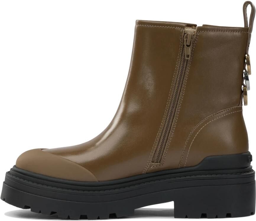 Pinko Bruine Enkellaarzen voor Vrouwen