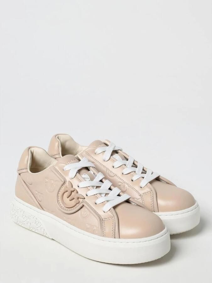 Pinko Casual Leren Sneakers met Veters en Platformzool - Foto 2