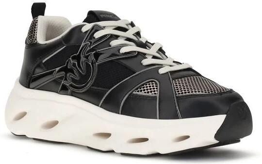 Pinko Chunky Roze Sneakers met Mesh Inzetstukken