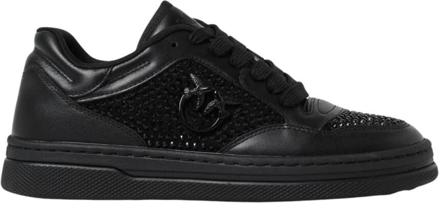 Pinko Crystal Embellished LowTop Sneakers - Foto 2