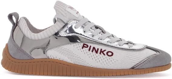 Pinko Gebreide Sneakers met Suède Details - Foto 2