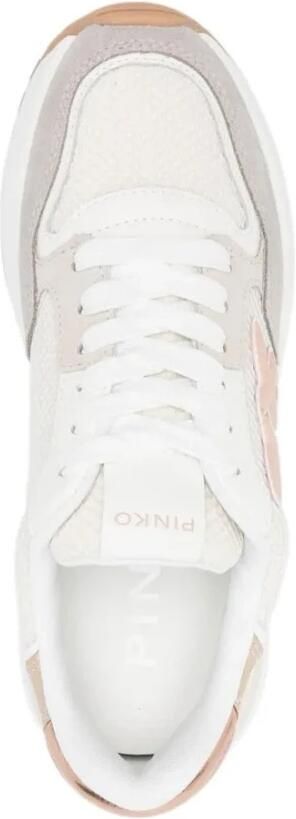 Pinko Beige GEM 07 Sneakers voor dames Beige Dames - Foto 3