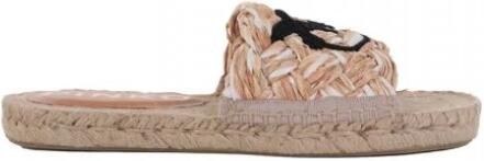 Pinko Natuurlijke Jute Espadrilles Greta Beige Dames - Foto 4