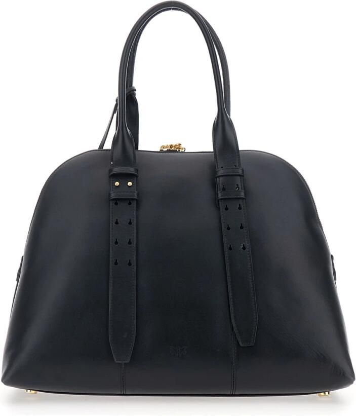 Pinko Handtas met hangslotdetail en Love Birds-plaat