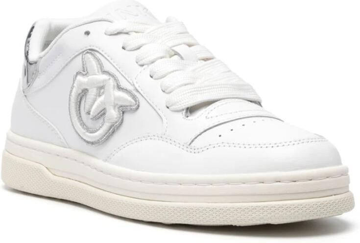 Pinko Lace-Up Sneakers met Borduursel - Foto 3