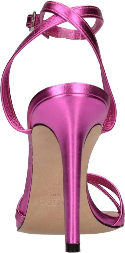 Pinko Elegante Enkelband Hakken Pink Dames - Foto 4