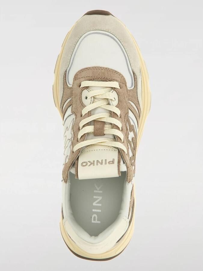 Pinko Leren Suède Casual Sneakers