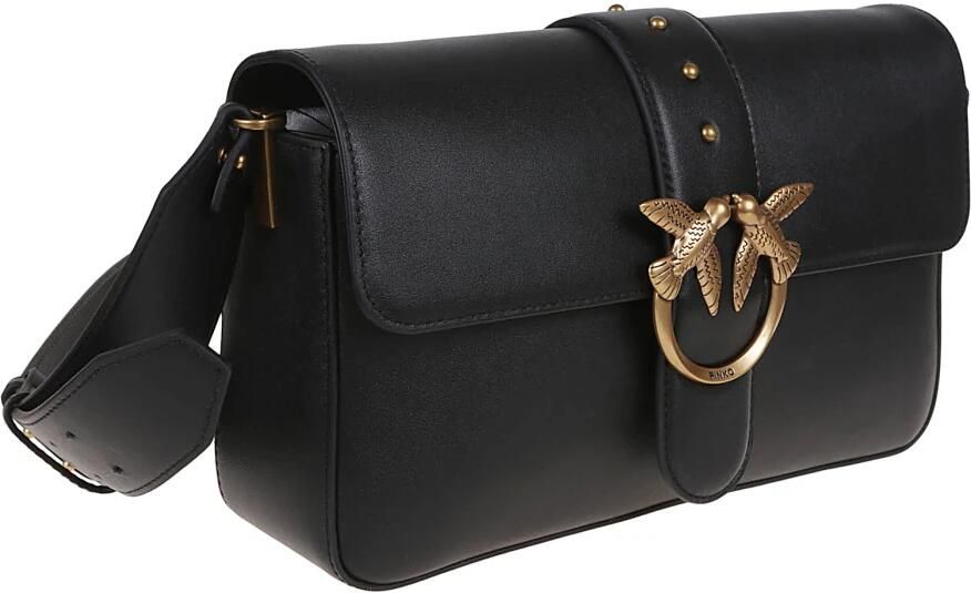 Pinko Stijlvolle leren enkellaarzen met rits - Foto 4