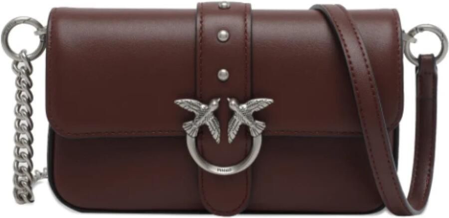 Pinko Love One Slouchy Crossbody Tas