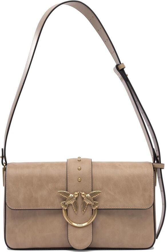 Pinko Klassieke Slouchy Leren Handtas - Foto 3