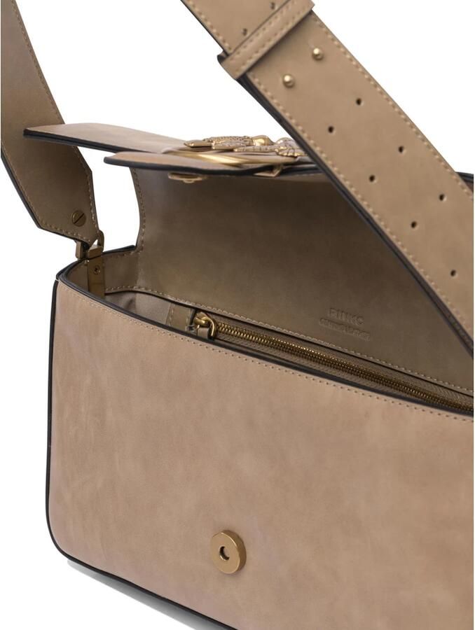 Pinko Klassieke Slouchy Leren Handtas - Foto 2