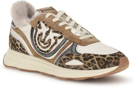 Pinko Luipaard Sneakers met Gedurfd Ontwerp