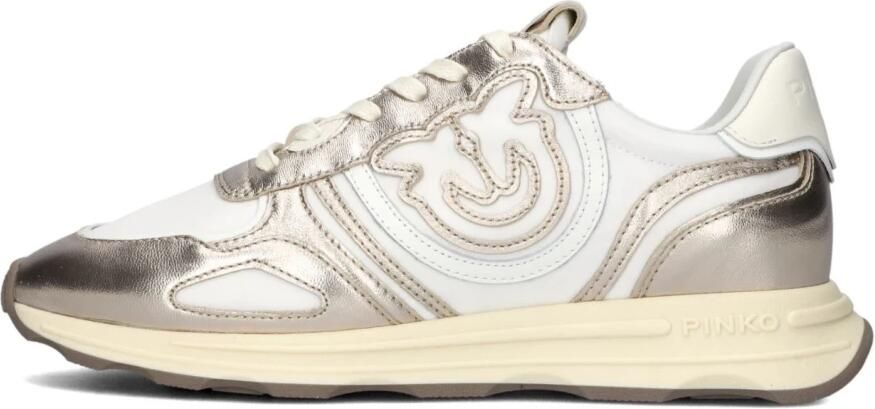 PINKO Lage Sneakers Dames Zoe 01 Maat: 39 Materiaal: Leer Kleur: Goud - Foto 3
