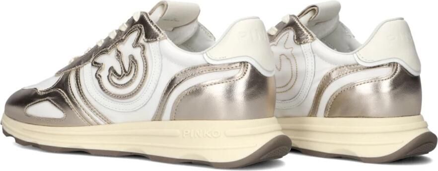PINKO Lage Sneakers Dames Zoe 01 Maat: 39 Materiaal: Leer Kleur: Goud - Foto 2