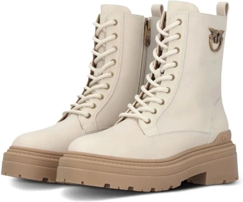 Pinko Leren Veterschoenen - Foto 3