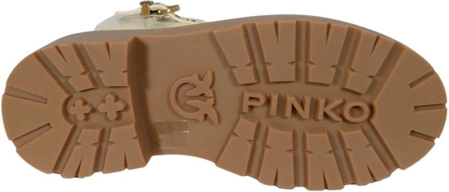 Pinko Leren Enkellaarzen - Foto 3