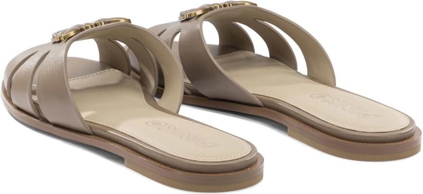 PINKO Milly Leather Slide - Foto 5