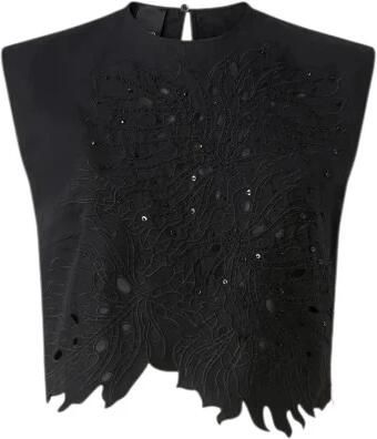 Pinko Mouwtjesloze Top met Accessoires