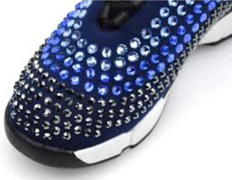 Pinko Neopreen Strass Sneaker Degrade - Foto 2