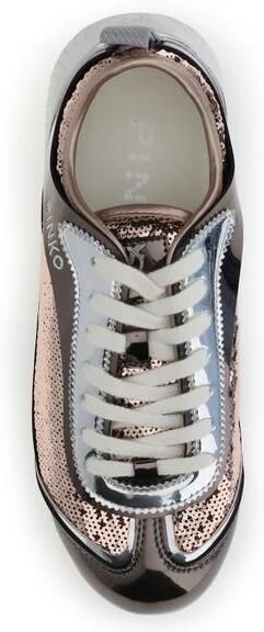 Pinko Sneakers met pailletten en nylonconstructie - Foto 2