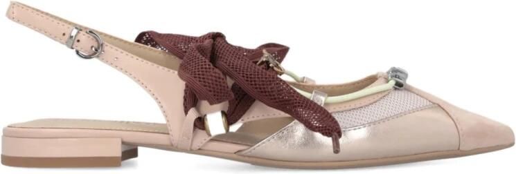 Pinko Gianira Leren Ballerina's